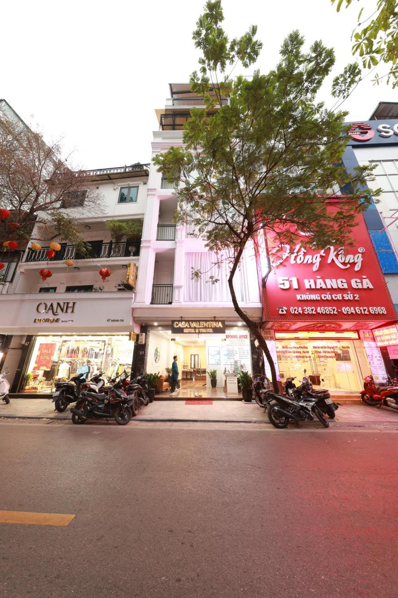 Casa Valentina Hanoi Hotel Exteriör bild